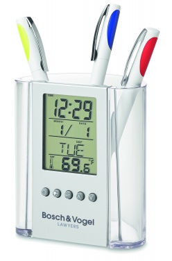 Logo trade promotional items picture of: Pen holder with calendar