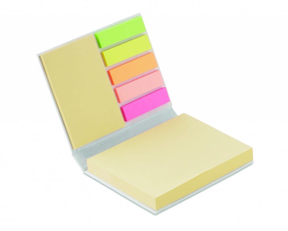 Logo trade advertising products picture of: Sticky note memo pad
