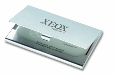 Logotrade promotional product picture of: Aluminium business card holder