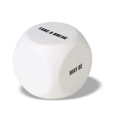 Logo trade corporate gifts picture of: Anti-stress decision dice