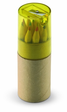 Logotrade business gifts photo of: 12 coloured pencils