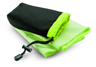Logotrade promotional item image of: Sport towel in nylon pouch