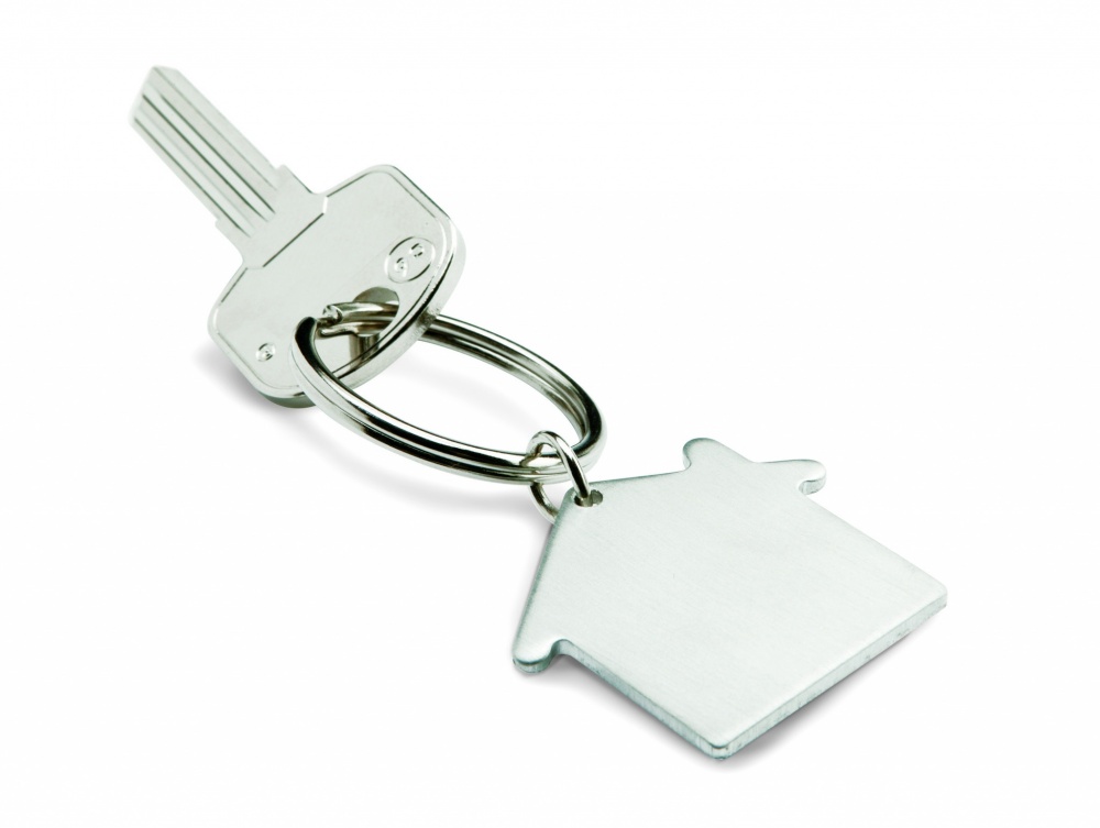 Logo trade promotional product photo of: Metal key holder house Lahti