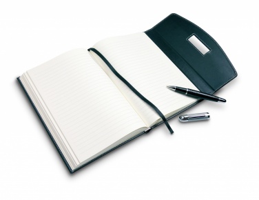 Logo trade business gifts image of: A5 notebook portfolio with pen