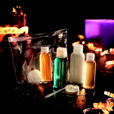 Logotrade promotional item image of: Travelling pouch with bottles