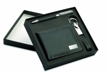 Logotrade advertising product picture of: Ball pen key ring and wallet Lappeenranta