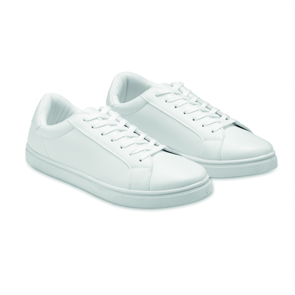 Logo trade promotional giveaways image of: Sneakers in PU 45
