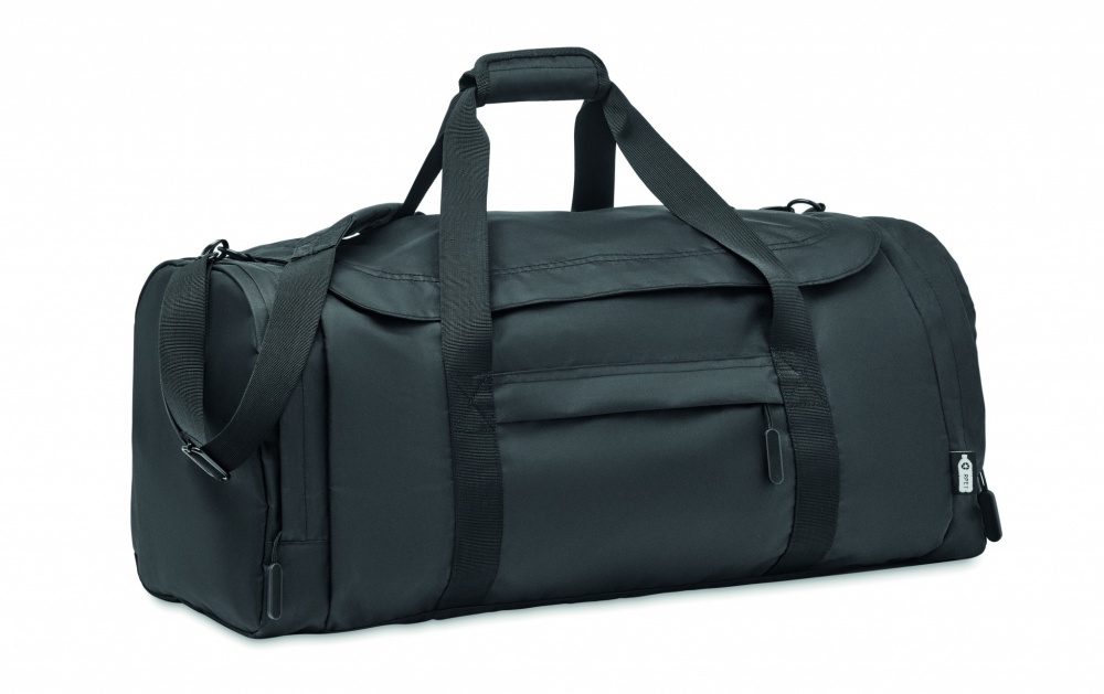Logotrade promotional item image of: Large sports bag in 300D RPET