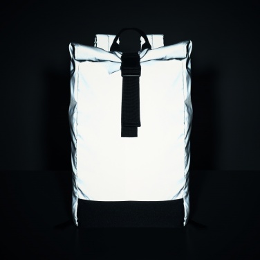 Logotrade business gifts photo of: Reflective Rolltop backpack