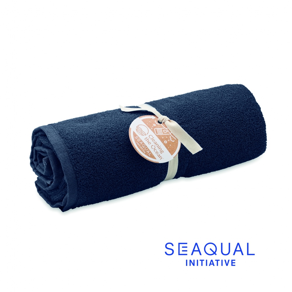 Logotrade promotional item picture of: SEAQUAL® towel 100x170cm