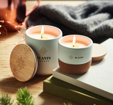 Logotrade advertising products photo of: Plant based wax candle 80 gr