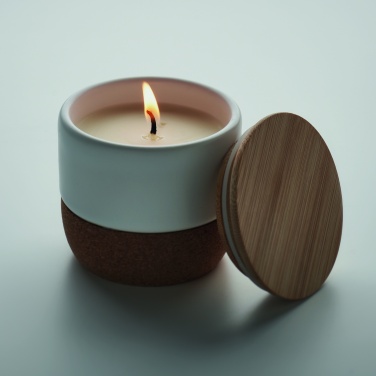 Logotrade promotional giveaways photo of: Plant based wax candle 80 gr