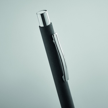 Logotrade promotional product picture of: Recycled paper push ball pen