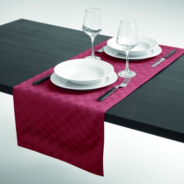 Logo trade promotional giveaway photo of: Table runner in polyester