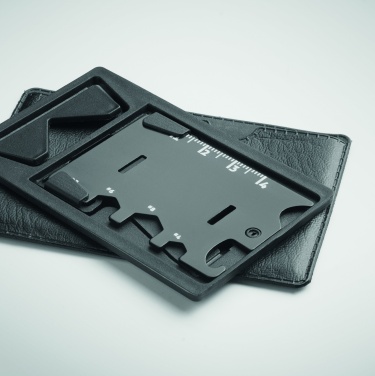 Logotrade advertising products photo of: Multi-tool pocket phone stand
