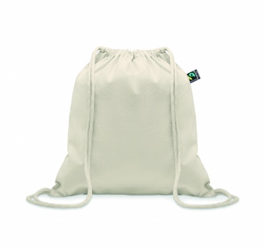 Logotrade promotional giveaway image of: Drawstring bag Fairtrade