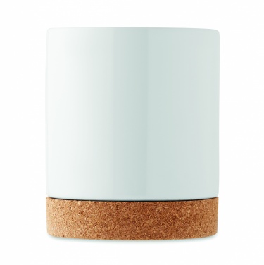 Logotrade promotional gift picture of: Sublimation ceramic cork mug