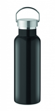 Logo trade promotional merchandise photo of: Double wall bottle 500 ml