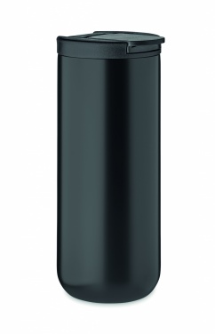 Logo trade business gifts image of: Double wall bottle 330 ml
