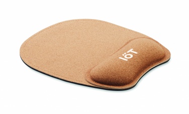 Logo trade promotional merchandise image of: Ergonomic cork mouse mat