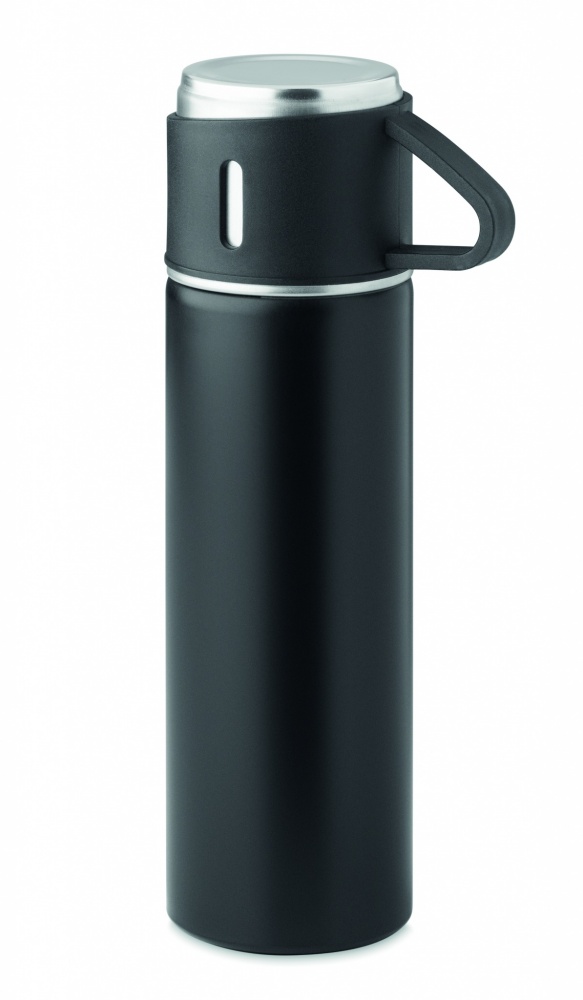 Logo trade promotional gifts image of: Double wall bottle 420 ml