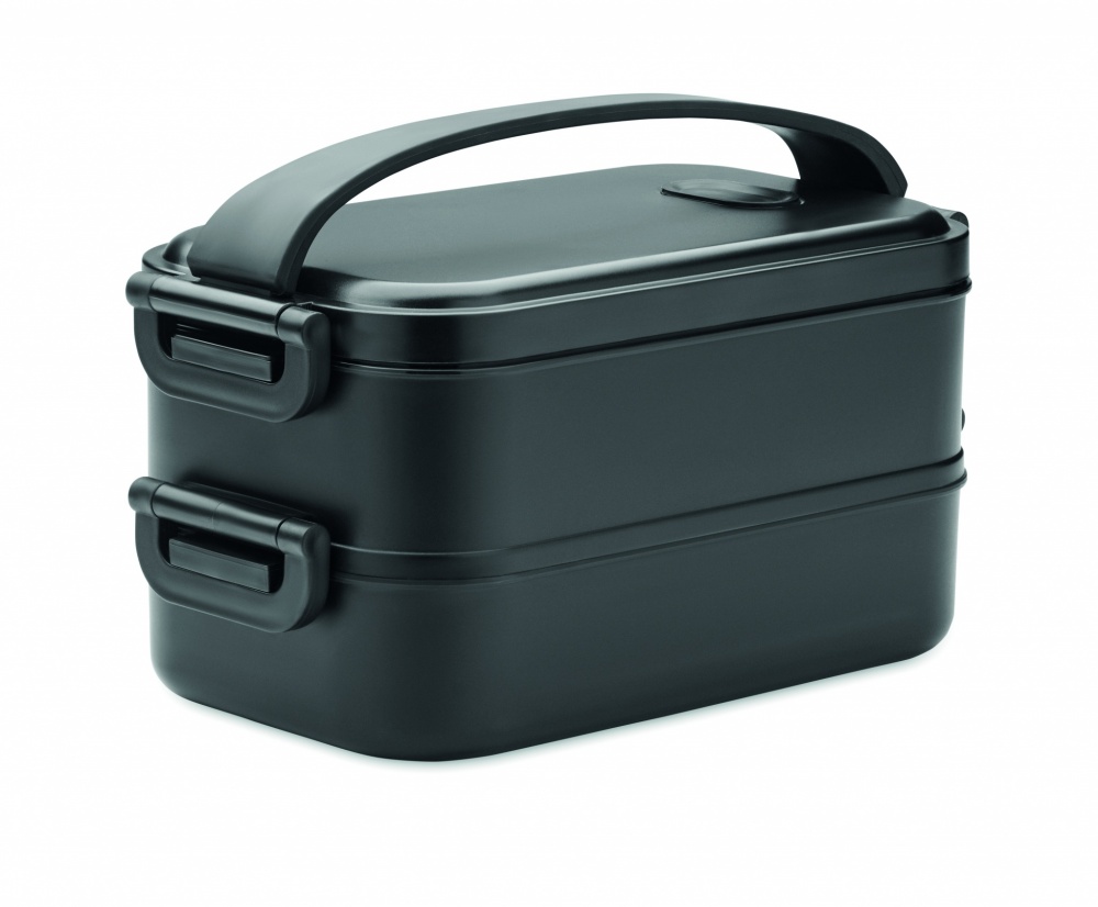 Logo trade promotional items image of: Lunch box in recycled PP
