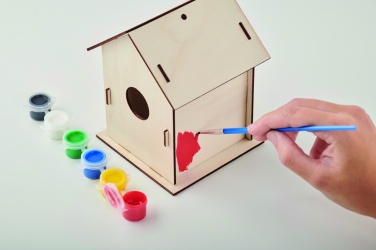 Logo trade promotional products picture of: DIY wooden bird house kit