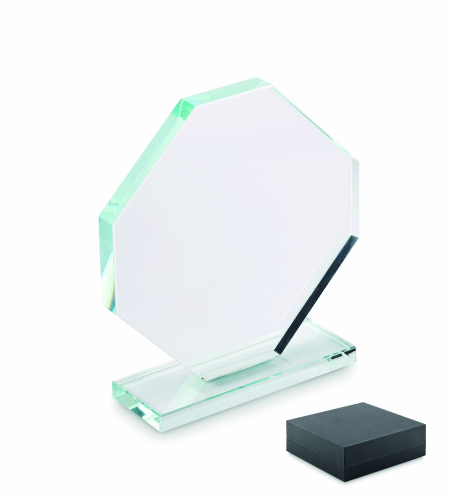 Logo trade business gift photo of: Crystal award