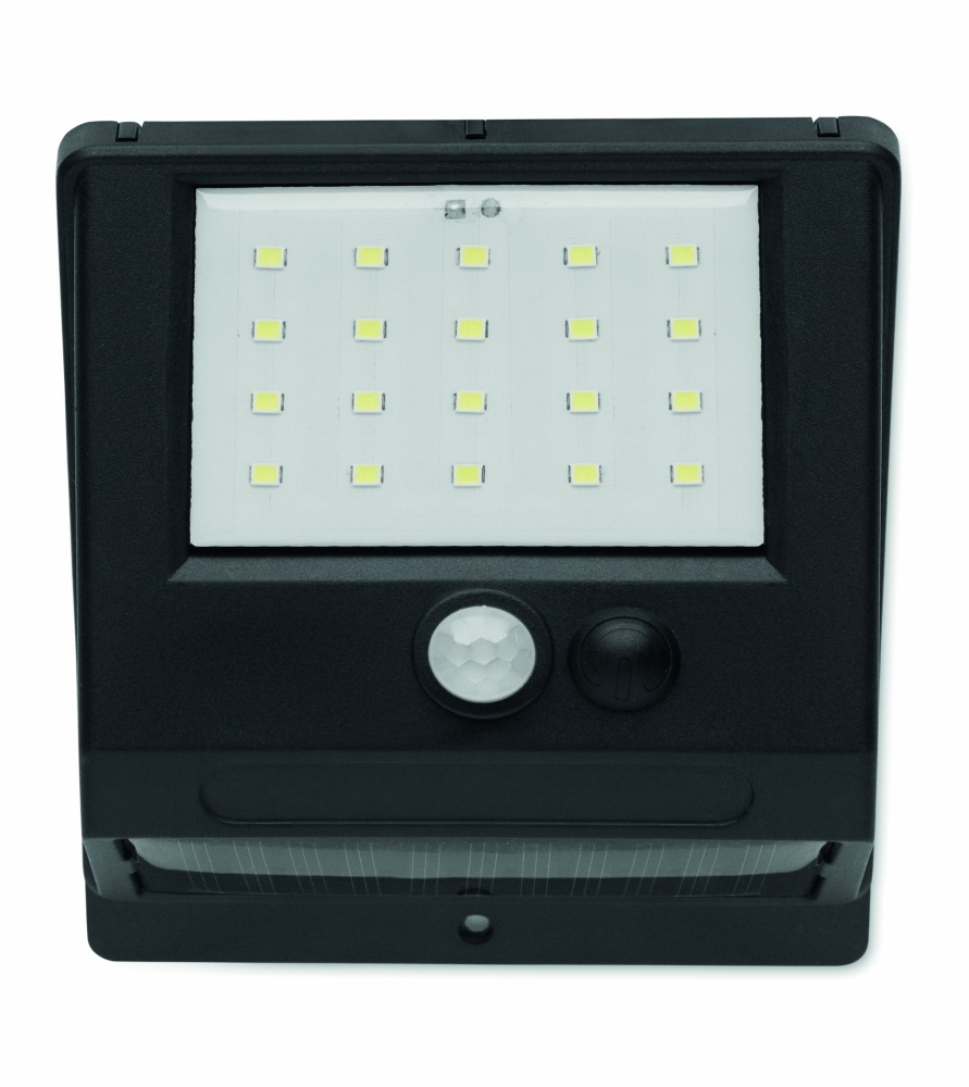 Logo trade promotional merchandise image of: Solar LED light motion