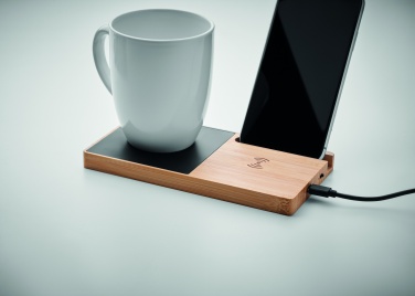 Logotrade promotional merchandise image of: 1Wireless charger mug warmer