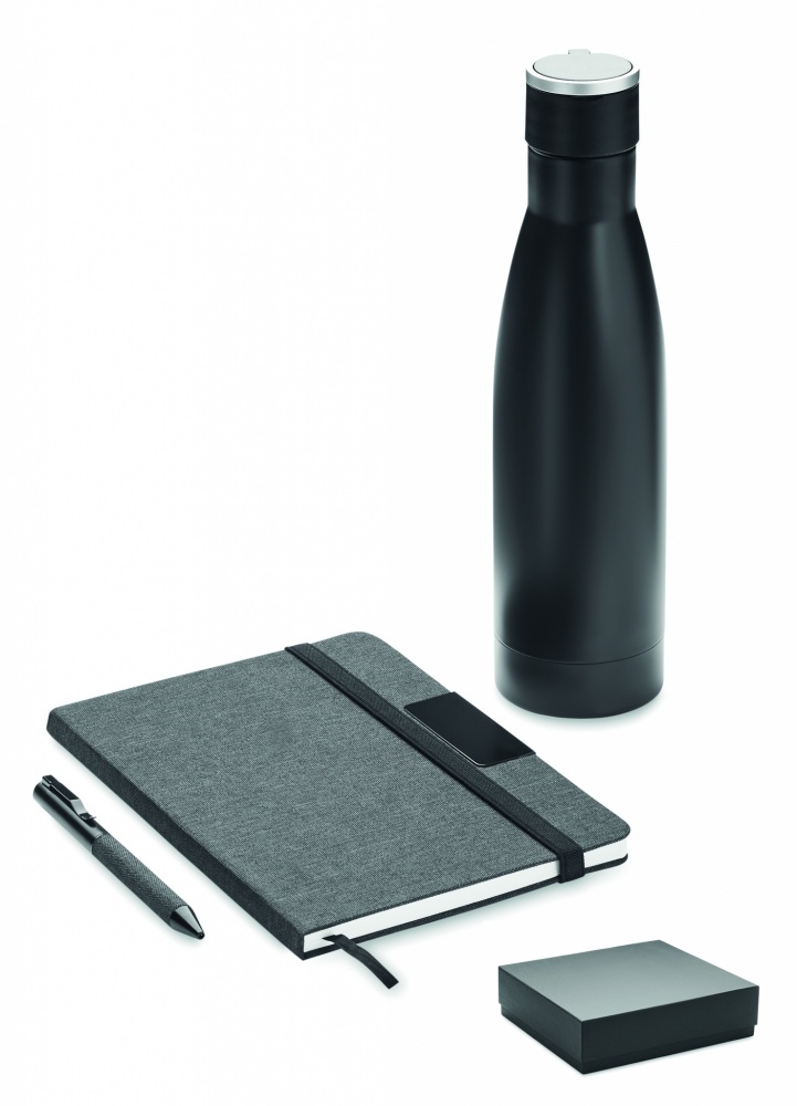 Logo trade promotional merchandise photo of: Luxury 3 piece gift set