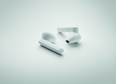 Logotrade promotional product image of: TWS earbuds with solar charger