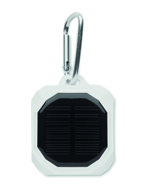 Logo trade promotional gift photo of: TWS earbuds with solar charger
