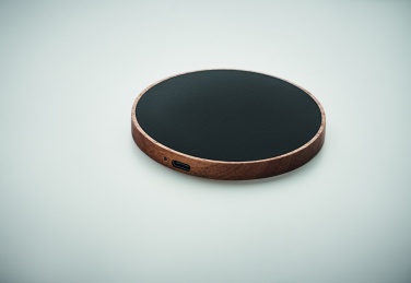 Logotrade business gifts photo of: Wireless charger in acacia 15W