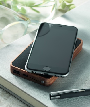 Logotrade advertising product image of: Wireless 4000 mAh Power bank