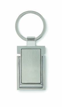 Logo trade corporate gifts picture of: Metal key ring phone stand Seinajoki