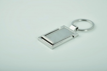 Logotrade promotional giveaway picture of: Metal key ring phone stand Seinajoki