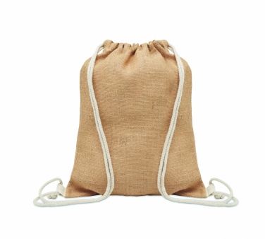 Logotrade promotional giveaway picture of: Jute drawstring bag