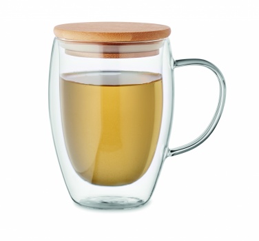 Logotrade promotional giveaway picture of: Double wall borosilicate mug