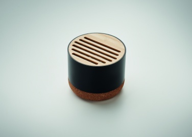 Logotrade promotional product picture of: Cork and aluminium speaker