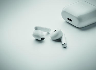 Logotrade advertising product image of: TWS earbuds with charging base