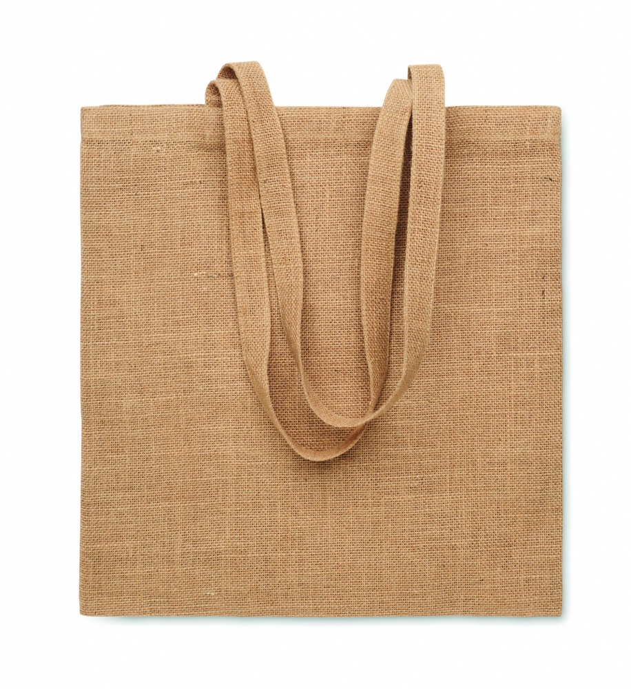 Logotrade promotional product image of: Jute long handled shopping bag