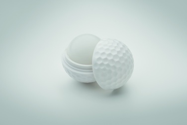 Logotrade promotional gift image of: Lip balm in golf ball shape