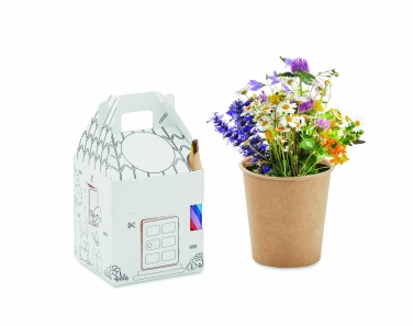 Logo trade promotional merchandise photo of: House shaped seeds grow set