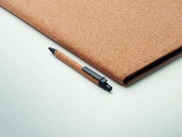 Logo trade promotional product photo of: A4 cork conference folder