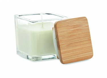Logotrade promotional merchandise photo of: Squared fragranced candle 50gr