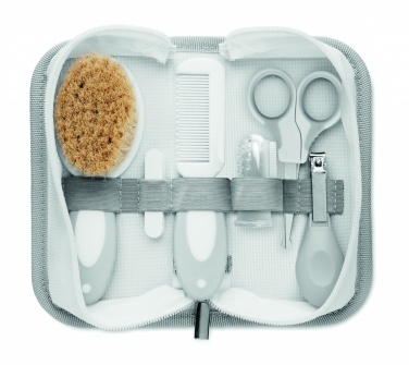 Logo trade promotional merchandise picture of: 6 piece baby grooming set