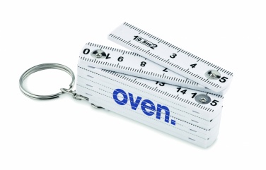 Logotrade promotional giveaways photo of: Carpenters ruler key ring 50cm Kotka