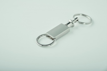 Logotrade advertising product picture of: Pull apart split key ring Kajaani