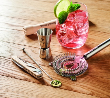 Logotrade advertising product picture of: 5 piece cocktail kit in pouch.